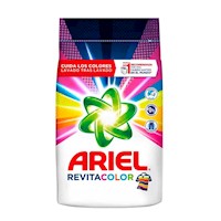 Detergente en Polvo ARIEL Revitacolor Bolsa 500g