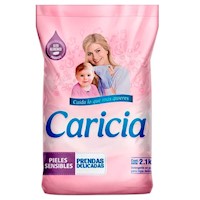 Detergente en Polvo CARICIA Ropa Delicada Bolsa 2.1Kg