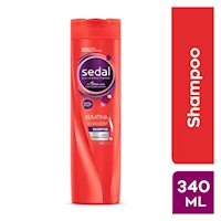 Shampoo SEDAL Keratina con Antioxidante Frasco 340ml