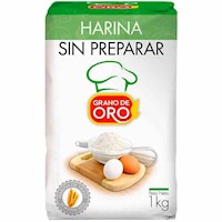 Harina GRANO DE ORO Sin Preparar Bolsa 1kg