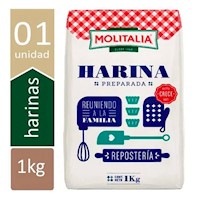 Harina MOLITALIA Preparada Bolsa 1kg