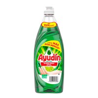 Lavajilla Lìquido AYUDIN Limón Frasco 640 ml