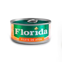 Filete de Atún FLORIDA en Aceite Vegetal Lata 140g