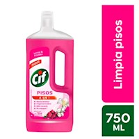 Limpiador de Pisos CIF Líquido Lavanda y Menta Botella 750ml