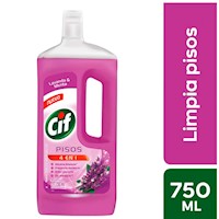 Limpiador de Pisos CIF Líquido Lirios y Fresias Botella 750ml