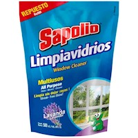 Limpiador de Vidrios SAPOLIO Lavanda Doypack 500ml