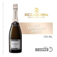 Espumante Riccadonna Asti Botella 750ml