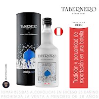 Pisco Tabernero La Botija Quebranta Botella 700ml