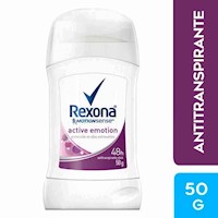 Desodorante REXONA STICK para Mujer Active Emotion Barra 50gr