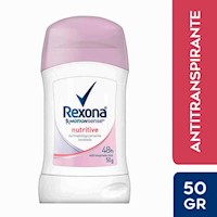 Desodorante REXONA STICK para Mujer Nutritive Barra 50gr