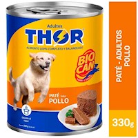 Comida para Perros THOR Adultos Paté con Pollo Lata 11 oz