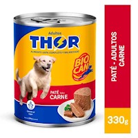 Comida para Perros THOR Adultos Paté con Carne Lata 11 oz