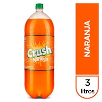 Gaseosa CRUSH Sabor Naranja Botella 3L