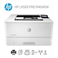 Impresora Laser HP LaserJet Pro M404dw Wifi