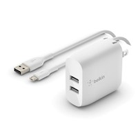 Belkin Boost Charge Cargador USBx2 24W iPhone X y más - WCE002dq1MWH