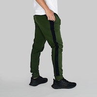 YONISTERS CLOTHING - Jogger Ranglan de Algodón Verde