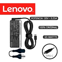 Cargador Compatible Lenovo 20v 3.25A 65 W-USB type C