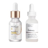 Serum de Arroz - BIOAQUA + Hyaluronic Acid 2 B5 - The Ordinary 30ml