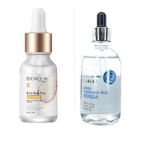 Serum de Arroz - BIOAQUA + Serum Hialuronico Escencia de caracol - Laikou