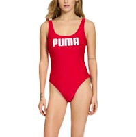 Ropa de Baño Puma Scoop Back - Rojo