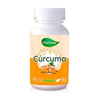 Cúrcuma - Antiinflamatorio Natural (100 Cápsulas) - Fitosana