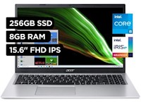 Laptop Acer A315-58-57B4 15.6" FHD I5 11Â° Gen 8GB 256GB SSD