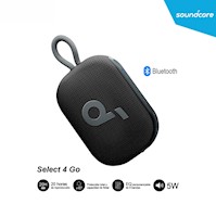 PARLANTE SOUNDCORE SELECT 4 GO Bluetooth IP67 5W RMS 20h Negro