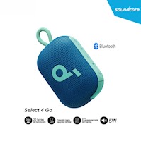 PARLANTE SOUNDCORE SELECT 4 GO Bluetooth IP67 5W RMS 20h Blue