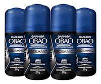 Garnier Desodorante Roll On Hombre Obao Oceanic Kit X4