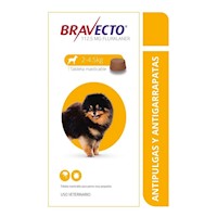 Bravecto Antipulgas para perros de 2 a 4.5 kg