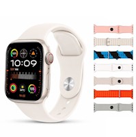 Smartwatch GUS-08 Series 11 AMOLED 7 en 1 con 7 Correas y Modos Deportivos