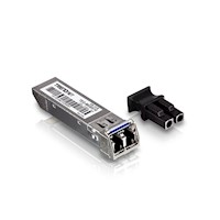 Transceiver LC TRENDnet Monomodo SFP Gigabit de 10km  TEG-MGBS10