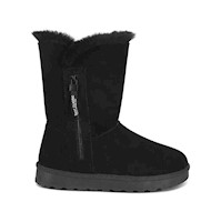 BOTA MUJER STHEF CASUAL NEGRO 7657