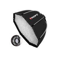 Softbox octagonal Triopo de 90cm + grilla - KX90