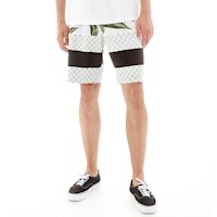 Short Ropa de Baño Hombres Vans - Flores Verde