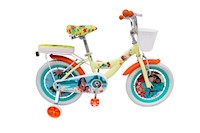 BICICLETA MONARK MOANA FLOWERS ARO 16" AMARILLO