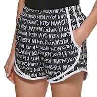 Short Calvin Klein Ladies Active Letras - Negro