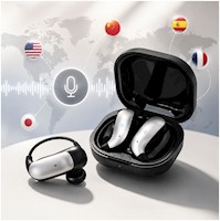 Audífonos Traductores OWS-19 Bluetooth 5.4 Traducción en Tiempo Real App HFFit