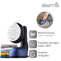 Plancha y Vaporizador Premium Portatil DEM-HS300 Horizontal y Vertical