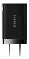 CARGADOR BASEUS SUPER SI PRO DE 30 W PUERTO C+USB - NEGRO