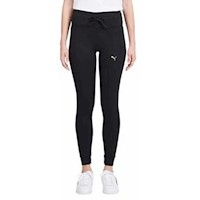 Leggins o Malla de algodón con bolsillos Puma - Negro