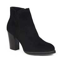 Botin Casual con taco Mujer 7651 NEGRO-STHEF