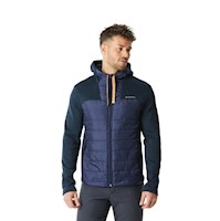 Casaca Hombre Quechua NH100 Hybride - Azul