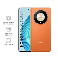 Smartphone HONOR Magic 6 Lite 5G  8GB+256GB - Naranja