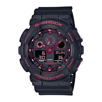 Reloj G-SHOCK GA-100BNR-1A Resina Hombre Negro