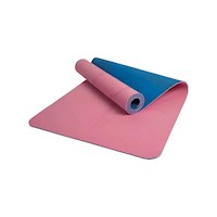Tapete Yoga Antideslizante Rosado Azul 1.5m