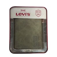 Billetera para Hombre Trifold Levi's - Marrón Claro