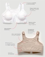 Brasier sin Arco Multibra con Broche Delantero
