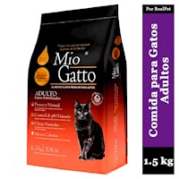 Comida para Gato Adulto Esterilizado Mio Gatto Premium 1.5kg