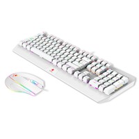TECLADO & MOUSE ANTRYX MECÁNICO GC-5100 SWITCH PURPLE BLANCO